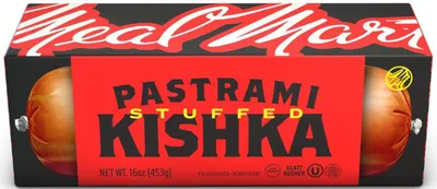 Pastrami Stuffed Kishka