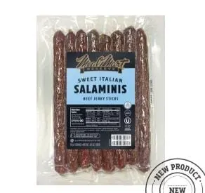 Sweet Italian Salaminis Beef Jerky Sticks