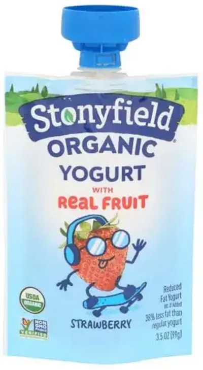 Low Fat Kids Strawberry Flavored Yogurt