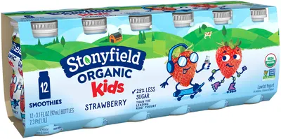 Organic Strawberry Smoothie 12 ct