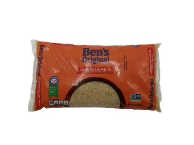 White Long Grain Rice Bag