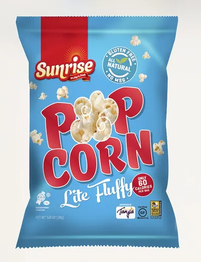 Lite Fluffy Kettle Cooked Popcorn Large