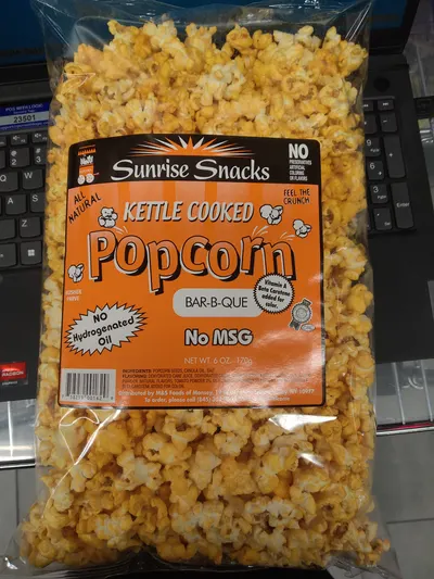 All Natural Kettle Cooked Barbecue Popcorn