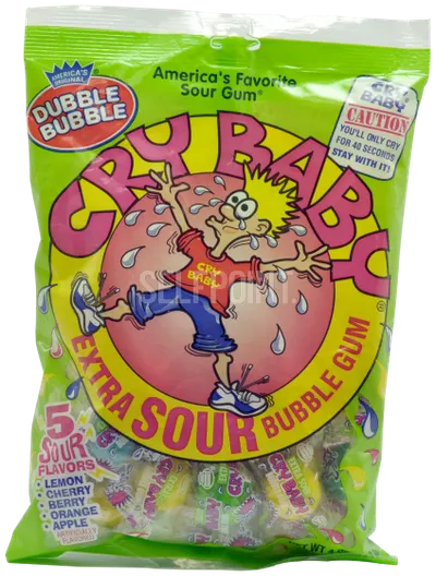 Extra Sour Bubble Gum