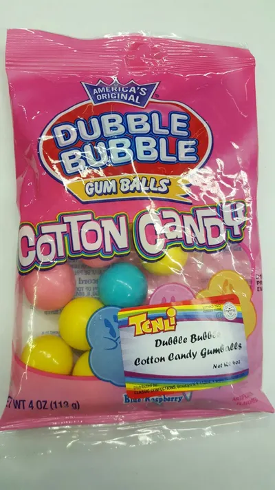 Dubble Bubble Gum Balls Cotton Candy