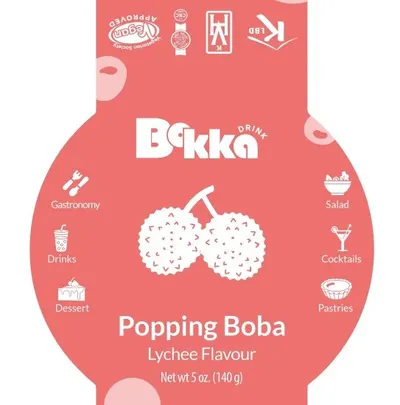 Lychee Flavor Popping Boba