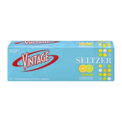 Lemon Lime Seltzer 12 pk