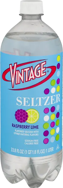 Seltzer Raspberry Lime