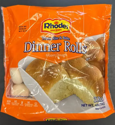 White Dinner Rolls 36 ct