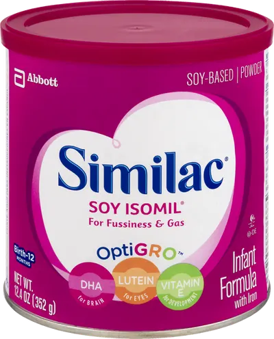 Soy Based Powder Infant Formula with Iron
