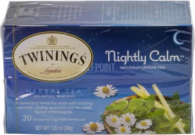 Nightly Calm Bedtime Blend Herbal Tea 20 ct