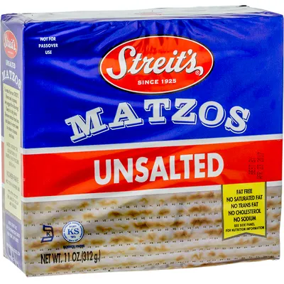 Unsalted Thin & Crisp Matzos