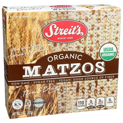 Organic Matzos