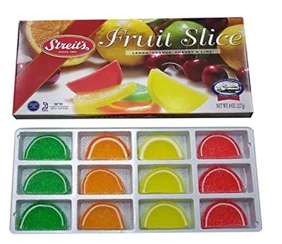 Fruit Slice Lemon, Orange, Cherry And Lime
