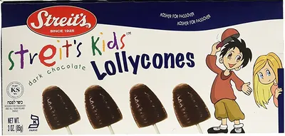 Kids Dark Chocolate Lollycones