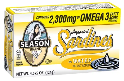 Sardines In Water No Salt Added