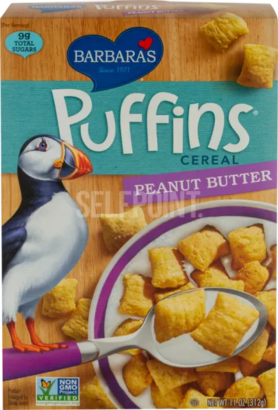 Peanut Butter Puffins Cereal