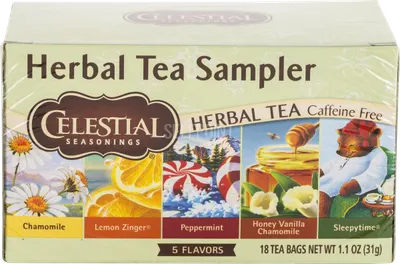 Assorted 5 Flavor Herbal Tea Sampler