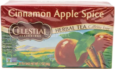 Cinnamon Apple Spice Flavored Herbal Tea