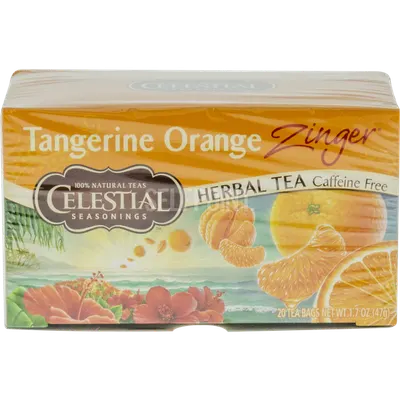 Tangerine Orange Flavored Herbal Tea 20 ct