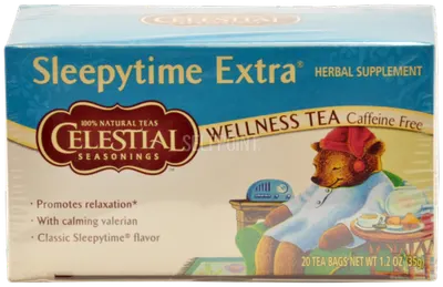 Sleepytime Extra Wellness Tea Caffeine Free 20 ct