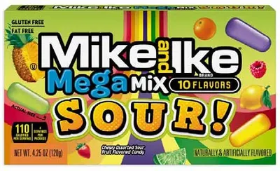 Mega Mix Sour! Chewy Assorted Candy