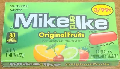 Mike & Ike Orginal Fruit Pp. 3/$.99