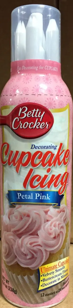 Petal Pink Decorating Cupcake Icing