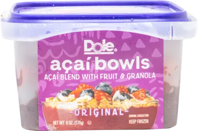 Dole Acai Bowls Blend With Fruit & Granola