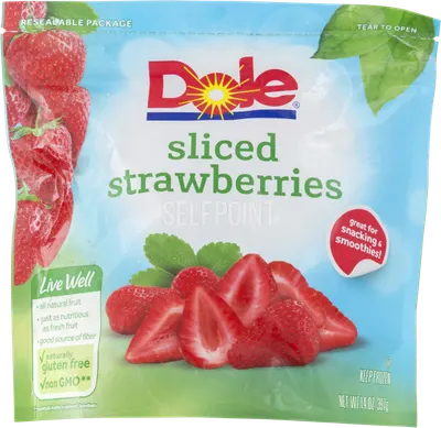 Sliced Strawberries