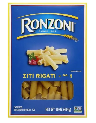 Ziti Rigati Enriched Macaroni Product