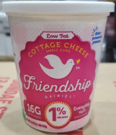 1% Milkfat Small Curd Cottage Cheese
