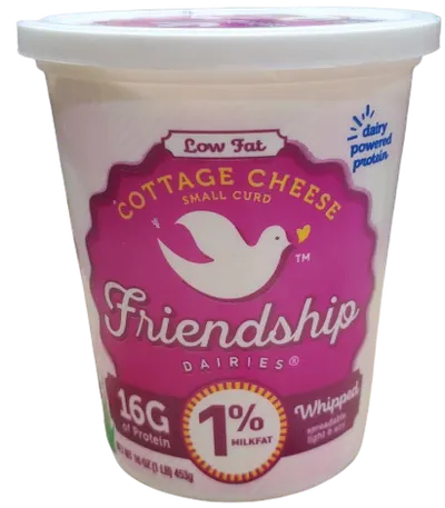 1% Milkfat Whipped Cottage Cheese