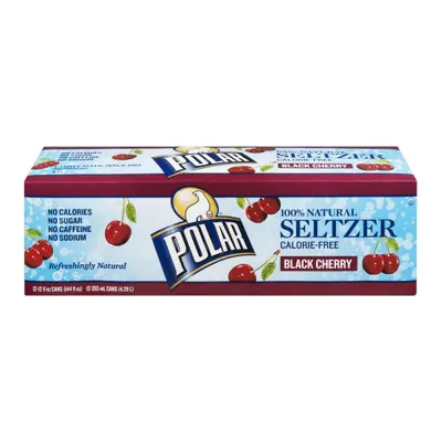 Natural Seltzer Black Cherry 12 pk
