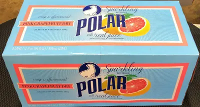Pink Grapefruit Dry Sparkling Beverage