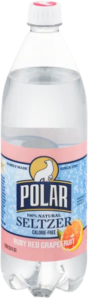 Calorie-free Seltzer Ruby Red Grapefruit