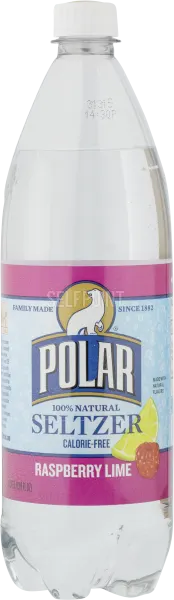 Calorie-free Raspberry Lime Seltzer