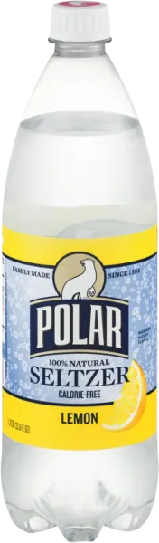 Calorie Free Premium Lemon Seltzer Bottle