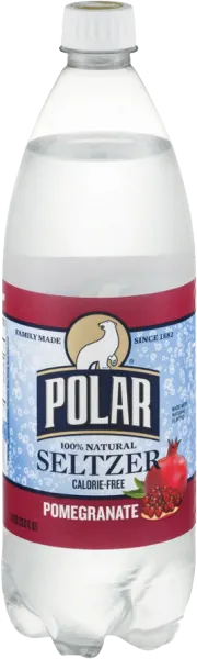 Calorie-free Pomegranate Seltzer