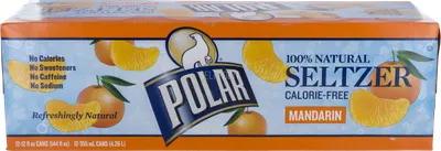 Mandarin Seltzer 12 pk