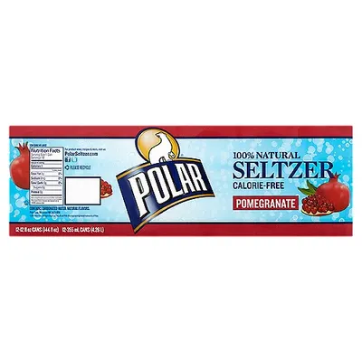 Calorie Free Pomegranate Seltzer 12 pk