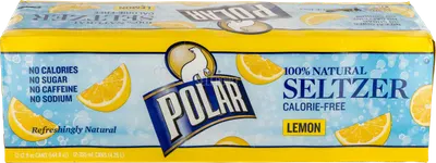 Calorie-Free Lemon Seltzer 12 pk