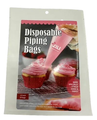 Disposable Dual Piping Bags 10 ct