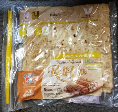 Whole Wheat Natural Lavash Roll Ups