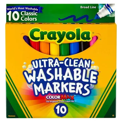 Ultra Clean Washable Markers 10 ct