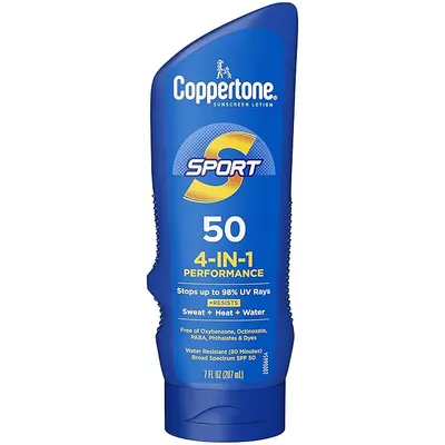 4-in-1 Performance Sport Spf 50 Sunscreen Lotion