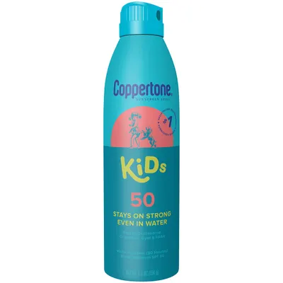 Water Resistant Spf 50 Sunscreen Spray for Kids