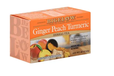 Ginger Peach Turmeric Herbal Tea