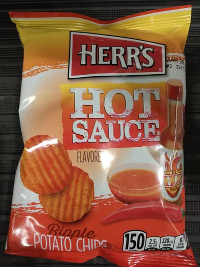 Hot Sauce Potato Chips