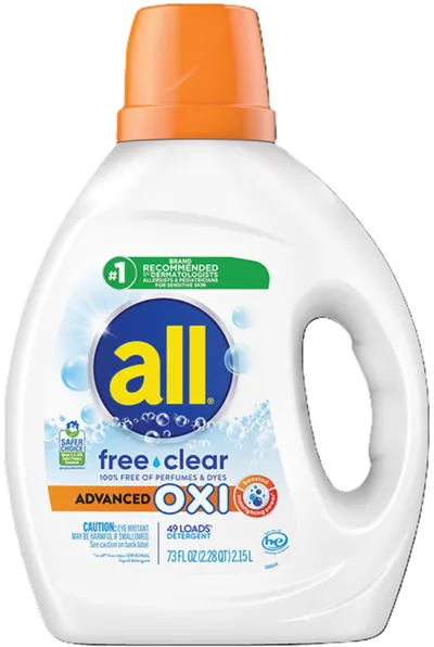 Free Clear Advanced Oxi Liquid Detergent